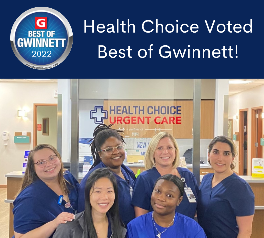 Health Choice Best of for Six Years Greater Atlanta Urgent