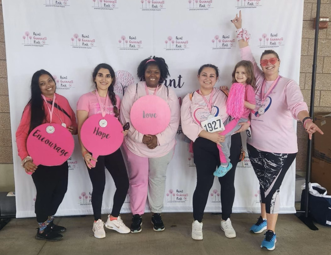 Health Choice Urgent Care attends Paint Pink Greater Atlanta